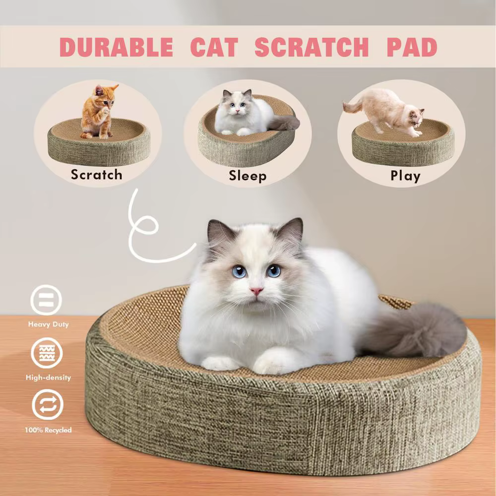 PurrLounge™ 2-in-1 Scratching & Lounge Bed